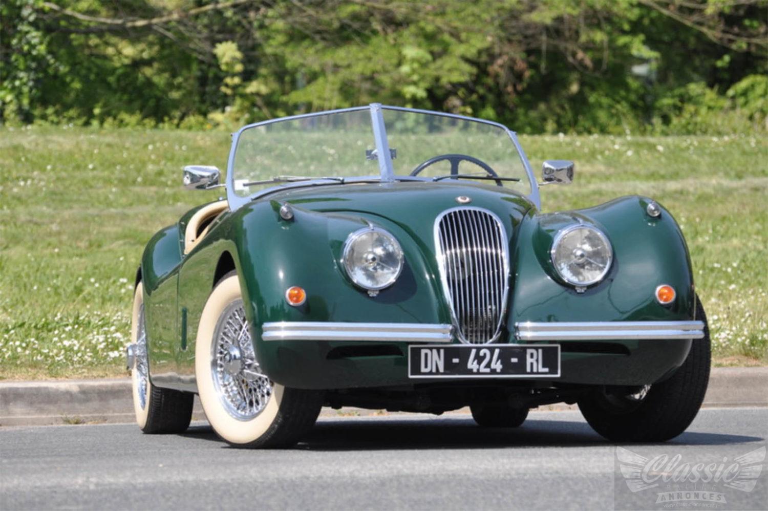 JAGUAR XK120 ROADSTER | Classic Racing Annonces