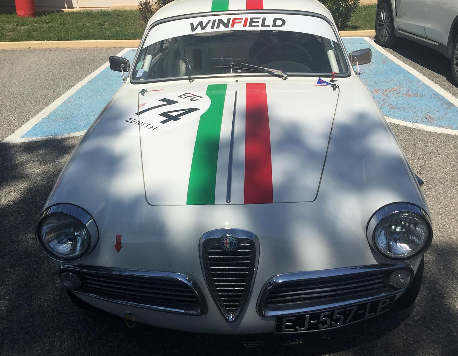 Alfa Romeo Giulietta Sprint 1300cc Classic Racing Annonces